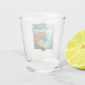 Algarve Portugal Schnapsglas (Rückseite)