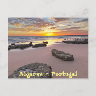 Algarve - Portugal. Sommersaison Postkarte