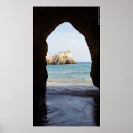 Algarve - Portugal - Strand - Strand - Meer - Meer Poster