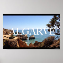 Algarve - Portugal - Strand - Strand - Meer - Meer Poster