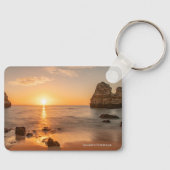 Algarve Portugal Sunset Schlüsselanhänger (Vorderseite)