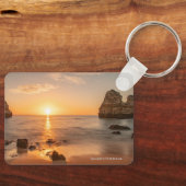Algarve Portugal Sunset Schlüsselanhänger (Vorderseite)