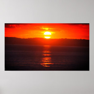 Algarve - Portugal - Sunset - Sonnenuntergang Poster