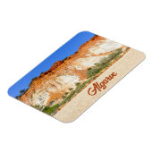 Algarve Praia da Falesia Strand in Portugal Magnet (Linke Seite)