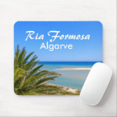 Algarve Ria Formosa Strand und Meer in Portugal Mousepad (Mit Mouse)