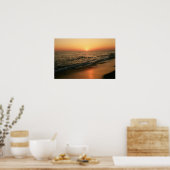 Algarve Sonnenuntergang Poster (Küche)