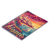 Algarve Sunset Notizblock (Linke Seite)