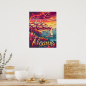 Algarve Sunset Poster (Küche)