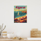 Algarve Vintage Poster (Küche)