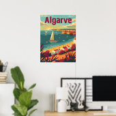 Algarve Vintage Poster (Heimbüro)