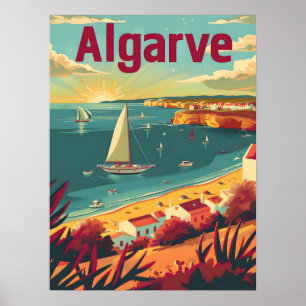 Algarve Vintage Poster
