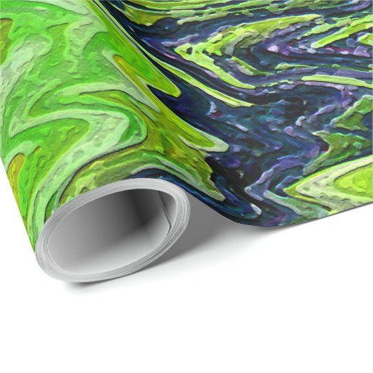 Alge...... Geschenkpapier (Rolleneckpunkt)