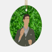 Alge Keramik Ornament (Rechts)