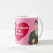 Alge Valentines Kaffeetasse (VorderseiteRechts)