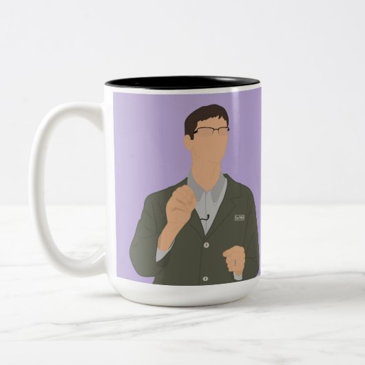 Alge Zweifarbige Tasse (Links)