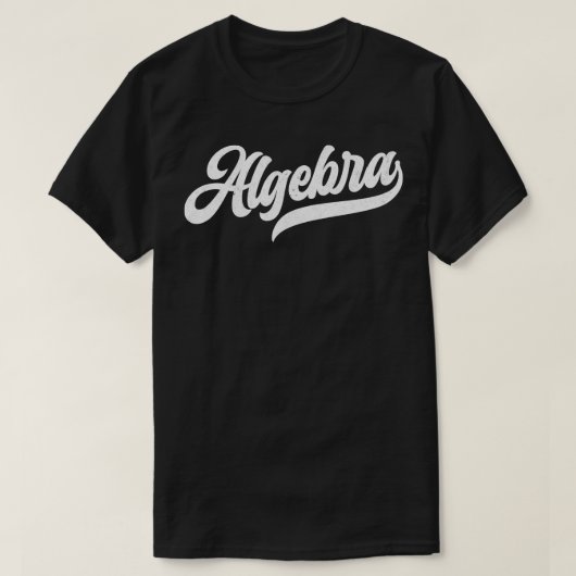 Algebra Algebra-Geschenk T-Shirt (Design vorne)