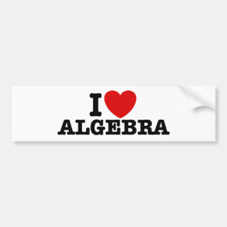 Algebra Autoaufkleber