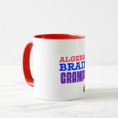 Algebra Brain Cramps Mathe Algebra Lehrer Tasse (Vorderseite Links)