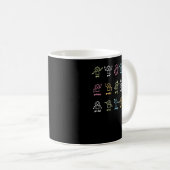 Algebra Dance Funny Graph Figures Math Equity Te Kaffeetasse (VorderseiteRechts)