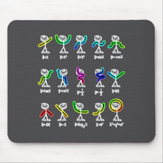 Algebra Dance Funny Graph Figures Math  Mousepad