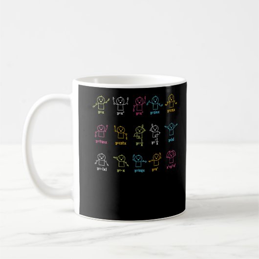 Algebra Dance Graph Figures Math Equity Lehrer Kaffeetasse (Links)