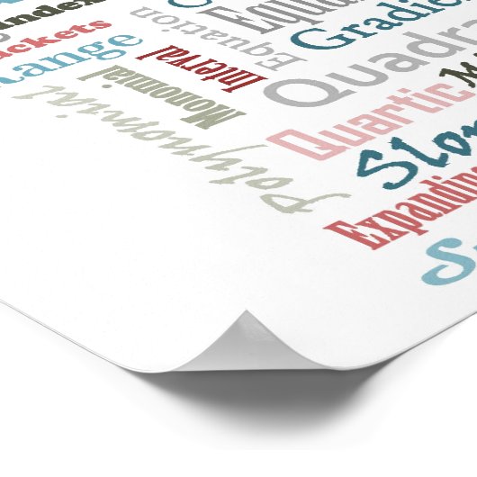 Algebra_Display Poster (Ecke)