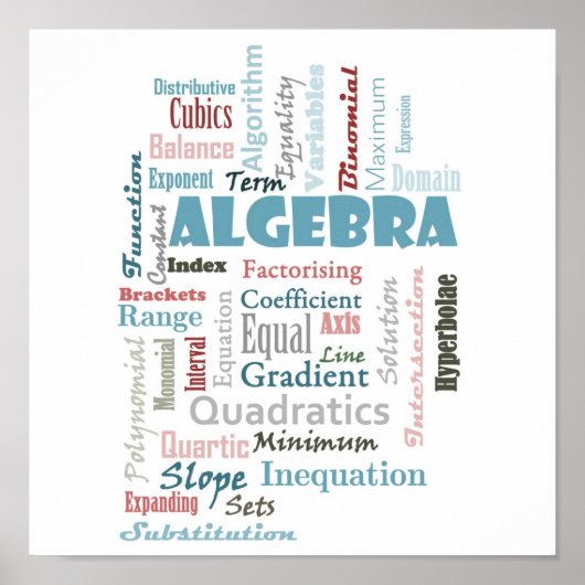 Algebra_Display Poster (Vorne)