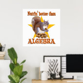 Algebra Eichirrel Poster (Heimbüro)