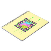 Algebra einfach aufgeben Mathe Algebra Lehrer Notizblock (Linke Seite)
