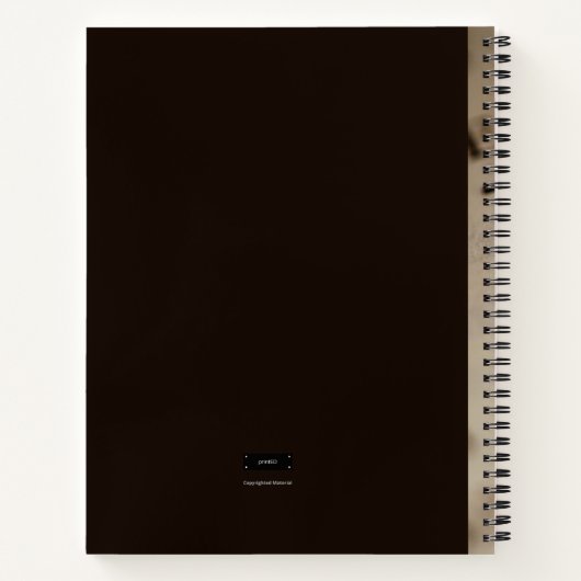 ALGEBRA FORMULAS NOTEBOOK NOTIZBLOCK (Rückseite)