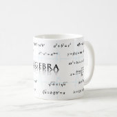 Algebra-Gleichungen Kaffeetasse (VorderseiteRechts)