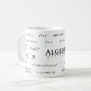 Algebra-Gleichungen Kaffeetasse