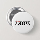 Algebra _I Funktion am besten Button (Vorne & Hinten)