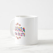 Algebra ist das Beste Kaffeetasse (Vorderseite Links)