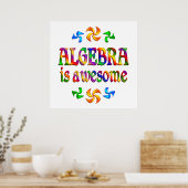 Algebra ist Phantastisch Poster (Küche)