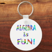 Algebra ist Spaß Schlüsselanhänger (Vorderseite)