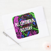 ALGEBRA KUSH QUADRATISCHER AUFKLEBER (Umschlag)