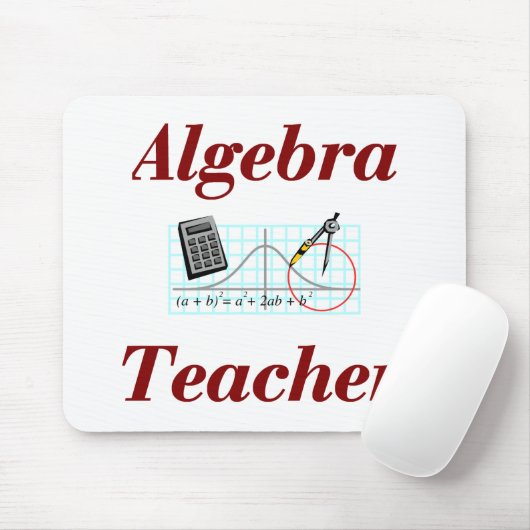 Algebra-Lehrer Mousepad (Mit Mouse)