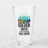 Algebra-Lehrer nur wegen Vollzeit-Multi Glas (Vorderseite)