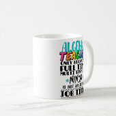 Algebra-Lehrer nur wegen Vollzeit-Multi Kaffeetasse (VorderseiteRechts)