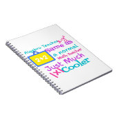 Algebra-Lehrer wie ein normaler Mathematiklehrer Notizblock (Rechte Seite)