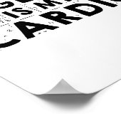 Algebra Math | Mathematik Study Gift Ideas Poster (Ecke)