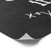 Algebra - Math Posters Poster (Ecke)