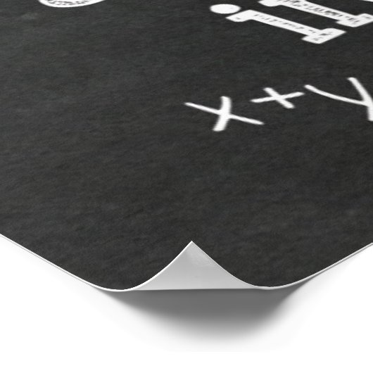 Algebra - Math Posters Poster (Ecke)