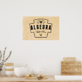Algebra - Math Posters Poster (Küche)