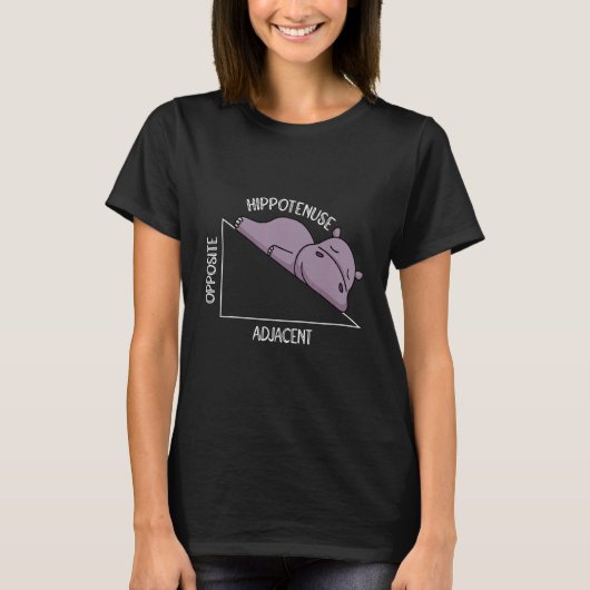 algebra math student math teacher hippotenuse T-Shirt (Vorderseite)