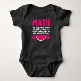 Algebra Mathematik Lehrer Mathematik Science Spaß Baby Strampler