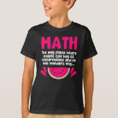 Algebra Mathematik Lehrer Mathematik Science Spaß T-Shirt (Vorderseite)