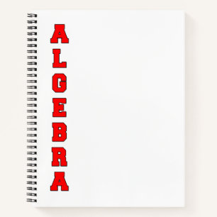 Algebra Notizblock