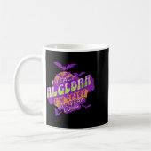 Algebra Teacher Halloween Soky Ghost Math Mathemat Kaffeetasse (Links)
